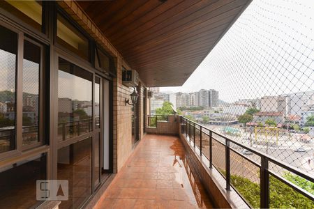 Varanda sala de apartamento à venda com 3 quartos, 140m² em Tijuca, Rio de Janeiro