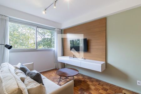 Sala de apartamento para alugar com 3 quartos, 92m² em Vila Olímpia, São Paulo