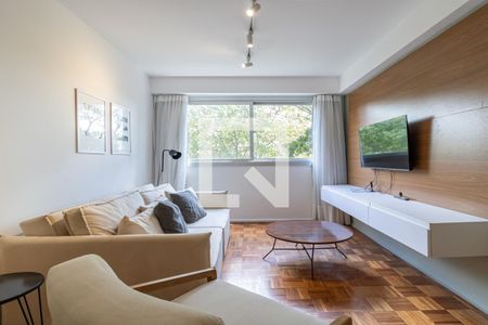 Sala de apartamento para alugar com 3 quartos, 92m² em Vila Olímpia, São Paulo