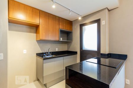 Cozinha de apartamento à venda com 1 quarto, 49m² em Jardim Paulistano, São Paulo