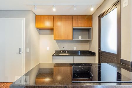 Cozinha de apartamento à venda com 1 quarto, 49m² em Jardim Paulistano, São Paulo