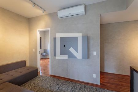 Sala de apartamento para alugar com 1 quarto, 49m² em Jardim Paulistano, São Paulo