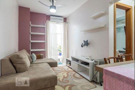Sala de apartamento à venda com 1 quarto, 38m² em Bela Vista, Porto Alegre