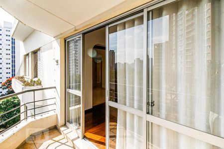 Varanda de apartamento para alugar com 3 quartos, 117m² em Brooklin Paulista, São Paulo