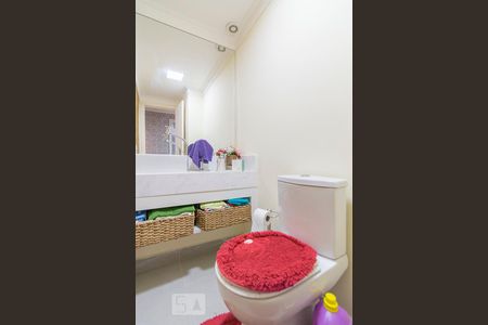 Lavabo de apartamento à venda com 3 quartos, 120m² em Vila Valparaíso, Santo André