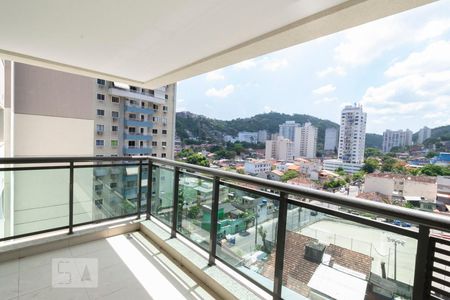 Varanda Sala de apartamento à venda com 3 quartos, 100m² em Vital Brasil, Niterói