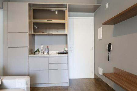 Cozinha de apartamento para alugar com 1 quarto, 35m² em Jardim Paulista, São Paulo
