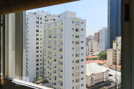 Vista Quarto de apartamento para alugar com 1 quarto, 48m² em Higienópolis, São Paulo