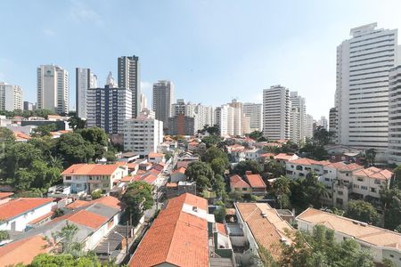 Vista da varanda  de apartamento para alugar com 1 quarto, 43m² em Paraíso, São Paulo