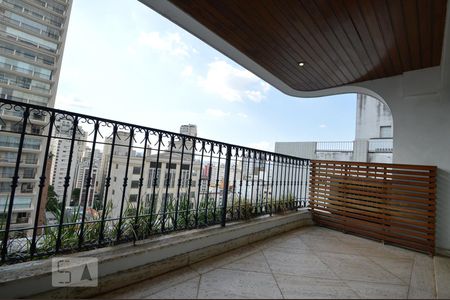 Varanda de apartamento à venda com 4 quartos, 530m² em Santa Cecília, São Paulo