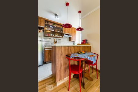 Cozinha - Sala de apartamento para alugar com 3 quartos, 58m² em Vila Marieta, Campinas