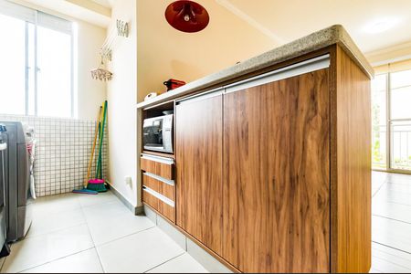 Cozinha de apartamento para alugar com 3 quartos, 58m² em Vila Marieta, Campinas