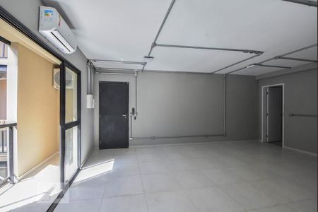 Sala e Varanda de kitnet/studio para alugar com 1 quarto, 40m² em Santo Amaro, São Paulo
