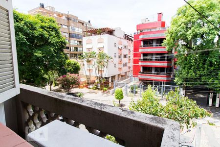 Vista Sala de apartamento para alugar com 1 quarto, 54m² em Petrópolis, Porto Alegre