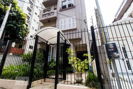 Fachada de apartamento para alugar com 1 quarto, 54m² em Petrópolis, Porto Alegre