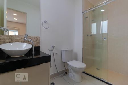 Banheiro da Suíte de apartamento à venda com 2 quartos, 84m² em Novo Taquaral, Campinas