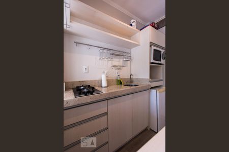 Cozinha de apartamento para alugar com 1 quarto, 40m² em Rio Branco, Porto Alegre