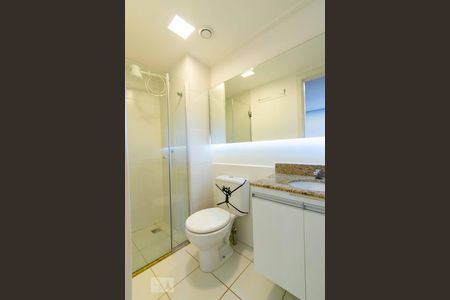 Banheiro de apartamento para alugar com 1 quarto, 33m² em Sul (águas Claras), Brasília