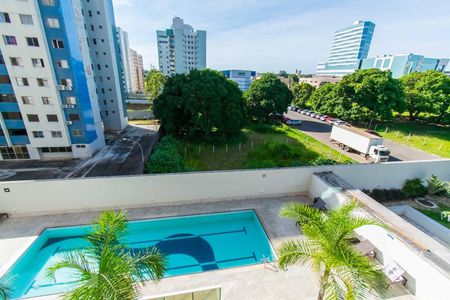 Vista da Sala de apartamento para alugar com 1 quarto, 33m² em Sul (águas Claras), Brasília