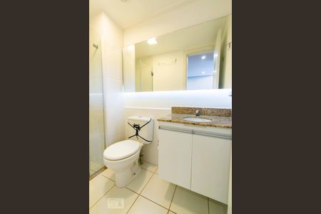 Banheiro de apartamento para alugar com 1 quarto, 33m² em Sul (águas Claras), Brasília