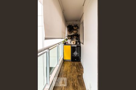 Varanda de apartamento à venda com 1 quarto, 46m² em Várzea da Barra Funda, São Paulo