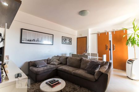 Sala de apartamento à venda com 3 quartos, 100m² em Vila Valparaíso, Santo André