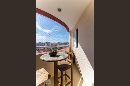 Varanda de apartamento à venda com 3 quartos, 100m² em Vila Valparaíso, Santo André