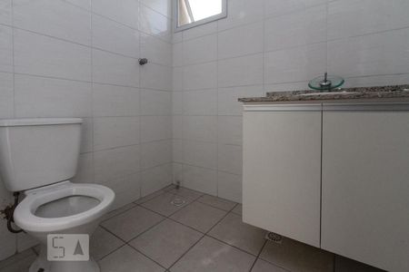 banheiro suite de apartamento à venda com 3 quartos, 76m² em Vila Nova Manchester, São Paulo