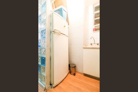 Cozinha de apartamento para alugar com 1 quarto, 30m² em Copacabana, Rio de Janeiro