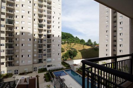 Sala (vista) de apartamento para alugar com 2 quartos, 51m² em Jardim Caboré, São Paulo