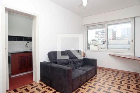 Sala de apartamento para alugar com 1 quarto, 42m² em Centro Histórico, Porto Alegre