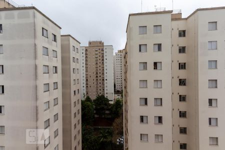 Vista da sala de apartamento para alugar com 2 quartos, 60m² em Vila Andrade, São Paulo