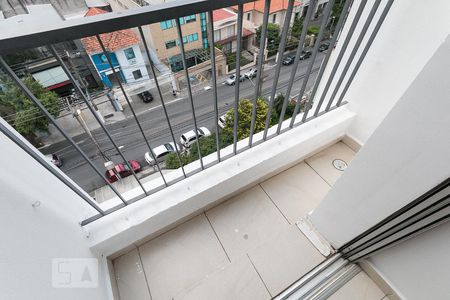 Varanda da suíte  de apartamento para alugar com 1 quarto, 30m² em Liberdade, São Paulo