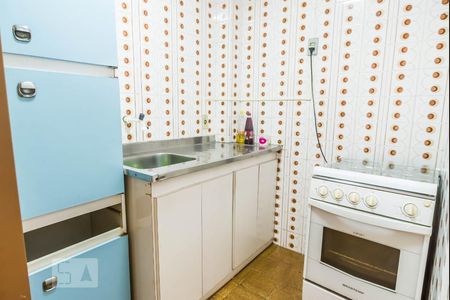 Cozinha de apartamento para alugar com 1 quarto, 45m² em Cidade Baixa, Porto Alegre