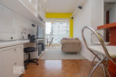 Sala de apartamento para alugar com 1 quarto, 36m² em Vila Mariana, São Paulo