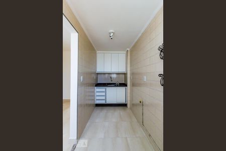 Cozinha  de apartamento para alugar com 1 quarto, 38m² em Vila Itapura, Campinas