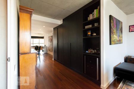 Sala Corredor de apartamento à venda com 1 quarto, 90m² em Cidade Monções, São Paulo