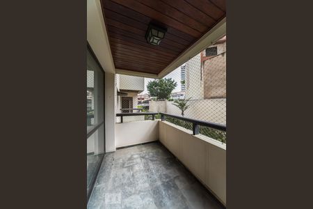 Varanda da Sala de apartamento à venda com 4 quartos, 140m² em Nova Petrópolis, São Bernardo do Campo