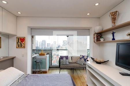 Studio de kitnet/studio à venda com 1 quarto, 30m² em Santo Amaro, São Paulo