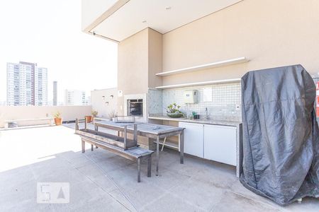 Terraço Churrasqueira de kitnet/studio à venda com 1 quarto, 35m² em Vila Leopoldina, São Paulo