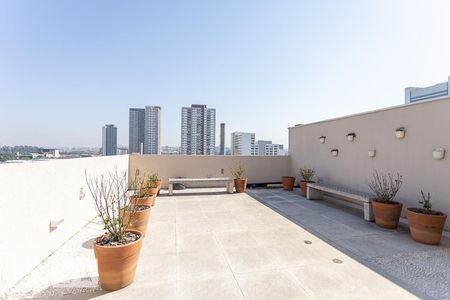 Terraço Churrasqueira de kitnet/studio à venda com 1 quarto, 35m² em Vila Leopoldina, São Paulo