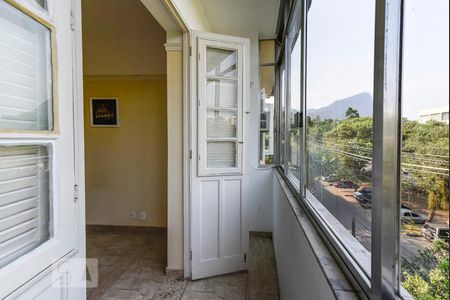 Varanda do Quarto 1 de apartamento à venda com 2 quartos, 80m² em Gávea, Rio de Janeiro