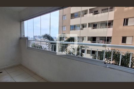 Varanda da Sala de apartamento à venda com 2 quartos, 52m² em Centro, São Bernardo do Campo