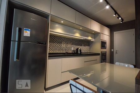 Cozinha de kitnet/studio para alugar com 1 quarto, 37m² em Consolação, São Paulo