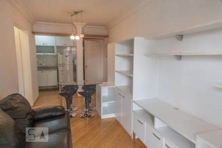 Sala de apartamento para alugar com 1 quarto, 52m² em Indianópolis, São Paulo