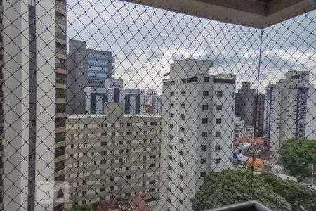 Vista varanda de apartamento para alugar com 1 quarto, 52m² em Indianópolis, São Paulo