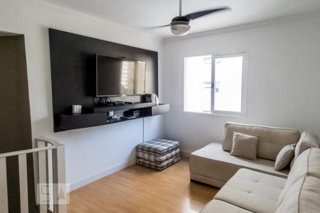 Sala de apartamento à venda com 1 quarto, 52m² em Indianópolis, São Paulo