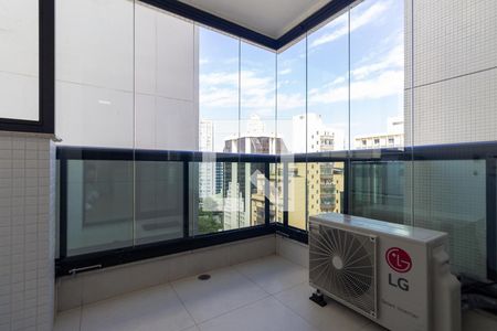 Varanda de apartamento para alugar com 1 quarto, 38m² em Bela Vista, São Paulo