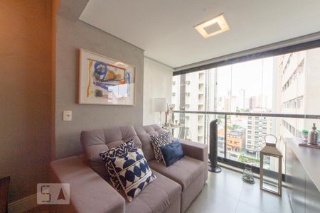 Sala de apartamento para alugar com 1 quarto, 35m² em Jardim Paulista, São Paulo