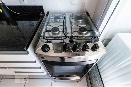 Cozinha de apartamento à venda com 1 quarto, 50m² em Alphaville Residencial Um, Barueri